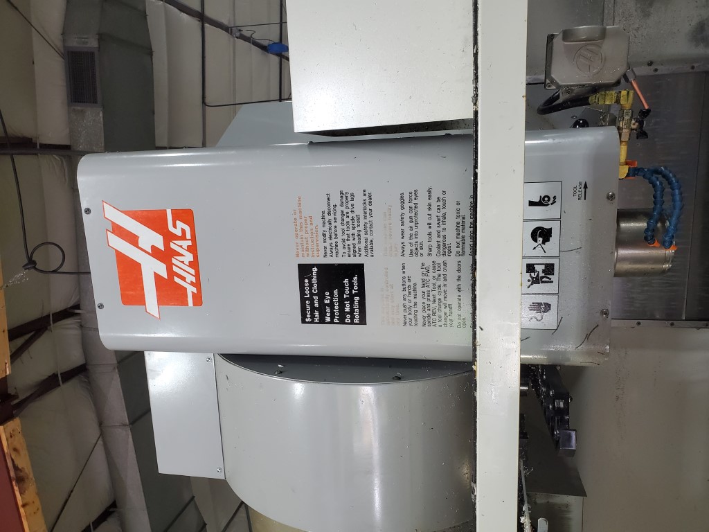 Haas VF-6/40, Machine ID: 8207